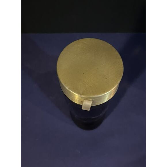 Vintage Avon Leather Cologne Boot Cowboy Empty Amber Glass Bottle - Picture 4 of 7